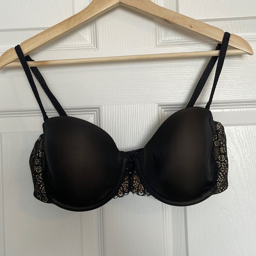DKNY black lacy bra
